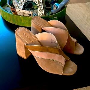 Coach Shoes. On trend & perfect for Everday, beautiful pale blush mule by Coach!